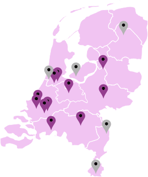PriOffice locaties Nederland